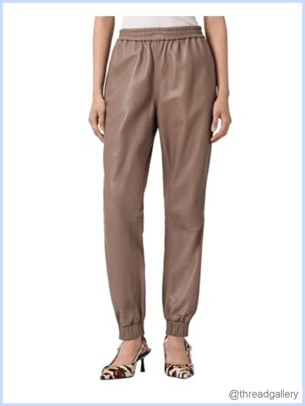 Women's Jen Lea Jogger Mid Rise Ankle Casual Pants